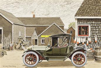 LESLIE SAALBURG (1897 - 1974) 1913 Chevrolet.